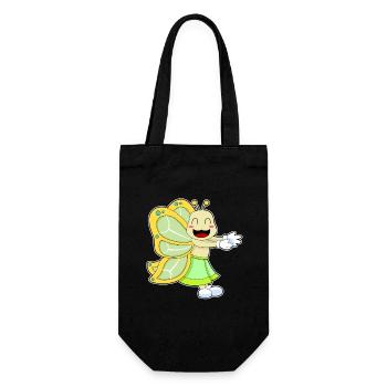 Butterfly Ballerina Ballet Dance - Gift Bag for Bottles - black - Front