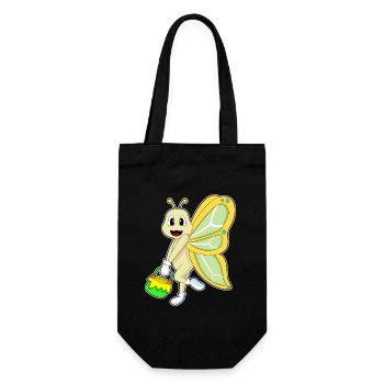 Miel de papillon - Sac à bouteille - noir - Devant