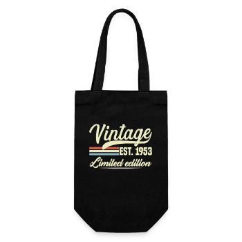Vintage 1953 Cadeau D'anniversaire 1953 - Sac à bouteille - noir - Devant
