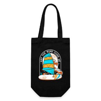 Que le vent me guide Surfer Sports nautiques - Sac à bouteille - noir - Devant