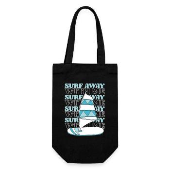Surfez avec moi Surfer Surfer Sports nautiques - Sac à bouteille - noir - Devant
