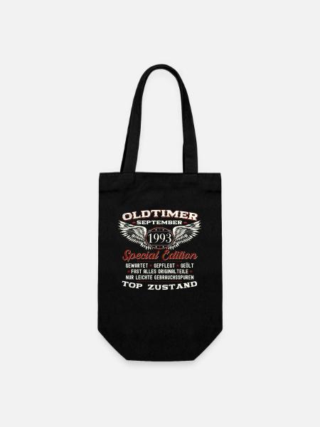 30. Geburtstag Oldtimer September Jahrgang 1993 - Geschenkbeutel für Flaschen - Schwarz