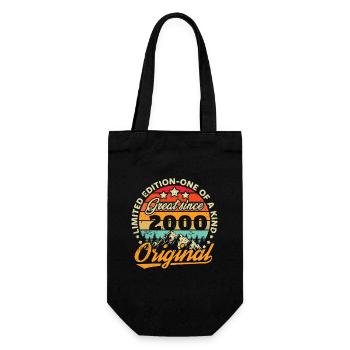 Original 2000 Vintage Anniversaire Humour - Sac à bouteille - noir - Devant
