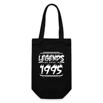 Legende 1995 - Geschenkbeutel für Flaschen - Schwarz - Vorne