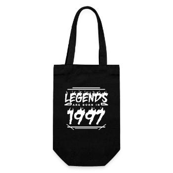 Legend 1997 - Born 1997 - Built in 1997 - Gift Bag for Bottles - black - Front