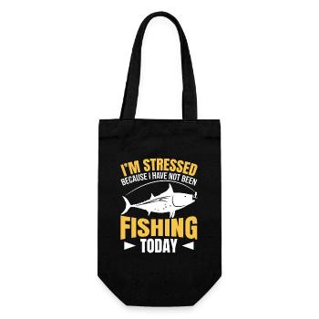 Motivation à la pêche - Sac à bouteille - noir - Devant