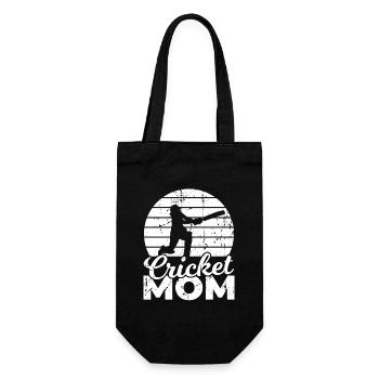 Kricket Mama - Geschenkbeutel für Flaschen - Schwarz - Vorne