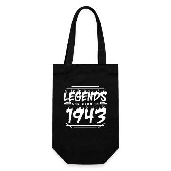 1943 - Né en 1943 - Construit en 1943 - Sac à bouteille - noir - Devant