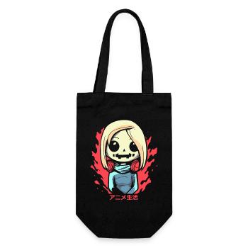 Anime Life: Anime Leben - Geschenkbeutel für Flaschen - Schwarz - Vorne