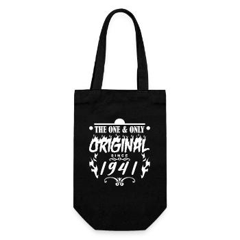 1941 - Year of construction 1941 - Year of construction 1941 - Gift Bag for Bottles - black - Front