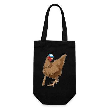 Poulet Baseball Bats - Sac à bouteille - noir - Devant