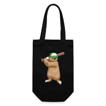 Sloth Baseball Batte de Baseball - Sac à bouteille - noir - Devant