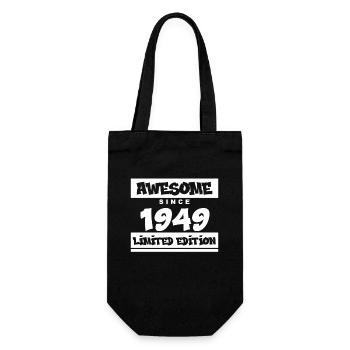 1949 - Born 1949 - Fantastic since 1949 - Gift Bag for Bottles - black - Front
