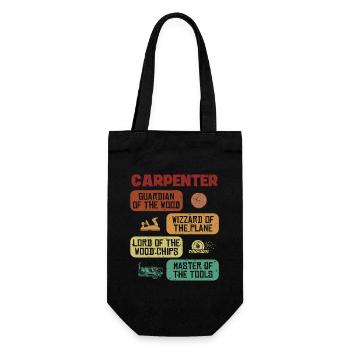 Gardien Wizzard Seigneur Maître Tischler Charpentier - Sac à bouteille - noir - Devant