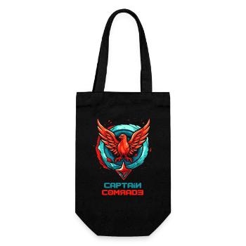 Captain Mate - Gift Bag for Bottles - black - Front