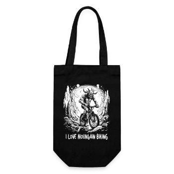 Demon Biker : J’adore le VTT - Sac à bouteille - noir - Devant