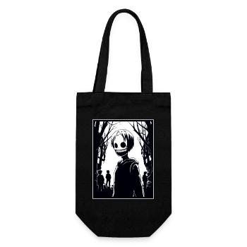 Dessin animé Manga Anime Ville Zombie Goules - Sac à bouteille - noir - Devant
