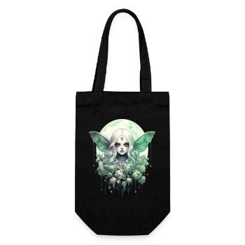 Fairycore gothique lune fée Grunge E-Girl cadeau - Sac à bouteille - noir - Devant