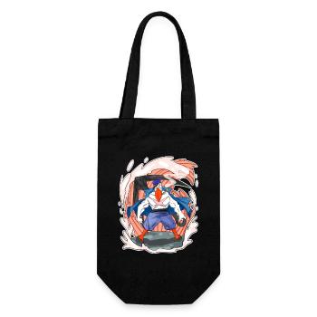 Gull - Gift Bag for Bottles - black - Front