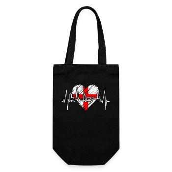 Freiburg im Breisgau Skyline Heartbeat Freiburger - Gift Bag for Bottles - black - Front