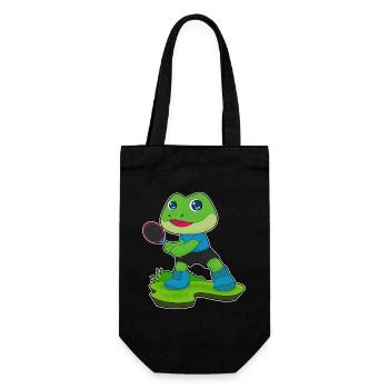 Grenouille Tennis Tennis Raquette Sport - Sac à bouteille - noir - Devant
