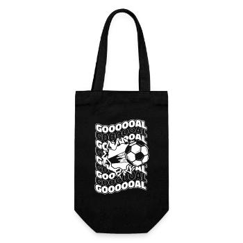 Goal Fußball Goal Keeper Futbol Trainer Soccer - Geschenkbeutel für Flaschen - Schwarz - Vorne