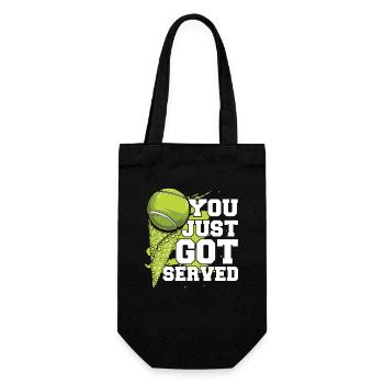 You Just Got Served Player Professional Lover - Geschenkbeutel für Flaschen - Schwarz - Vorne