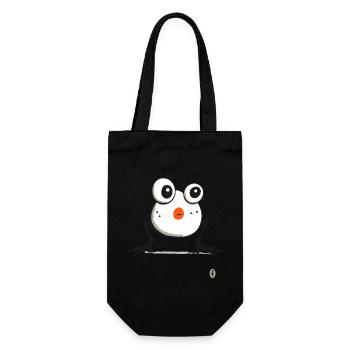 I'm beautiful - Gift Bag for Bottles - black - Front