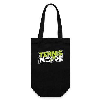 Mode Tennis Sur Entraîneur De Tennis Joueur De Tennis Tennis - Sac à bouteille - noir - Devant
