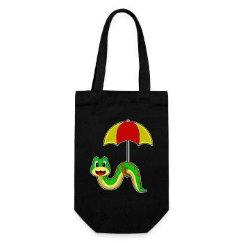 Parapluie serpent - Sac à bouteille - noir - Devant