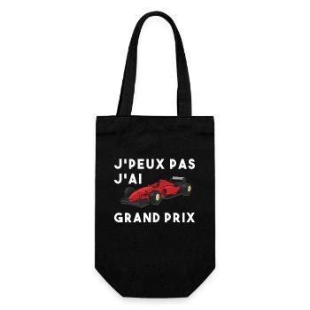 Je peux pas j ai grand prix - Sac à bouteille - noir - Devant