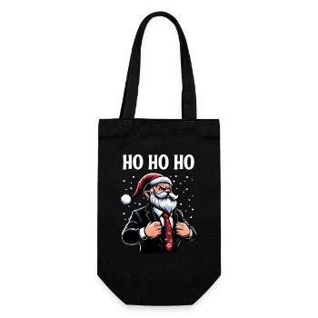 Chef Imp Ho Ho Ho Ho - Gift Bag for Bottles - black - Front