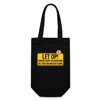 Humour et prudence Attention aux conducteurs hollandais - Sac à bouteille - noir - Devant
