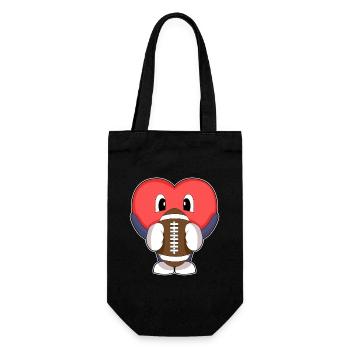 Coeur Sports de Football Américain - Sac à bouteille - noir - Devant
