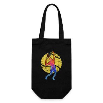 Joueur de tennis Raquette de tennis Entraîneur de tennis Tennis - Sac à bouteille - noir - Devant