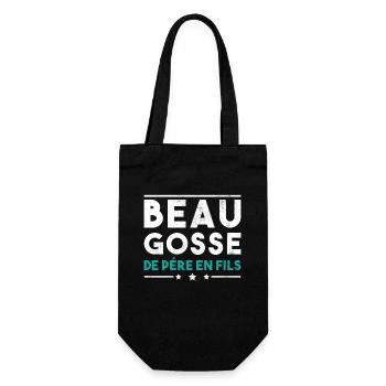 Beau Gosse De Père En Fils - Sac à bouteille - noir - Devant