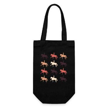 Cheval de dressage - Sac à bouteille - noir - Devant