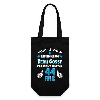 44 ans anniversaire homme cadeau drôle humour - Sac à bouteille - noir - Devant