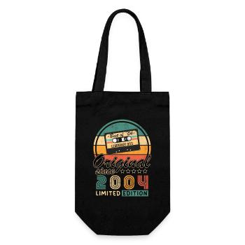 Original 2004 20e Anniversaire Cadeau Vintage - Sac à bouteille - noir - Devant