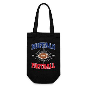 Buffalo Football - Geschenkbeutel für Flaschen - Schwarz - Vorne