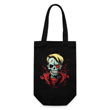 Bienvenue dans les années 80 avec les zombies - Sac à bouteille - noir - Devant