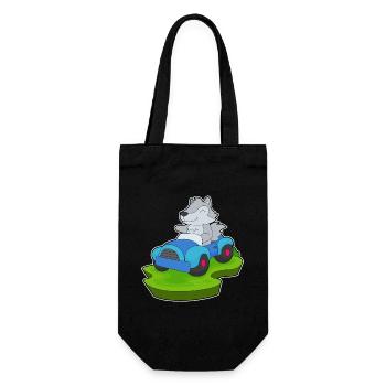 Voiture de loup - Sac à bouteille - noir - Devant