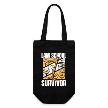 Survivant de la faculté de droit Procureur général Juridique - Sac à bouteille - noir - Devant