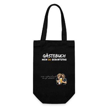 Gästebuch 30 Geburtstag 30 Jahre 1994 - Geschenkbeutel für Flaschen - Schwarz - Vorne