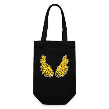 Ailes d’ange Ailes d’ange Fromage d’ange - Sac à bouteille - noir - Devant