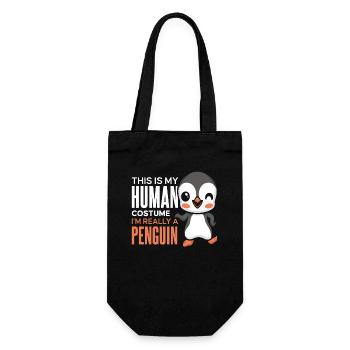 C’est mon costume humain oiseau de mer manchot royal - Sac à bouteille - noir - Devant