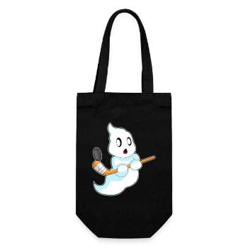 Geist Eishockey Eishockeyschläger - Geschenkbeutel für Flaschen - Schwarz - Vorne