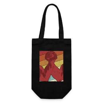 Techniques rétro Exercice Main Lutte Bras - Sac à bouteille - noir - Devant