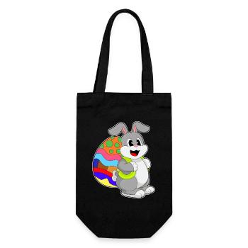 École de Pâques Bunny - Sac à bouteille - noir - Devant