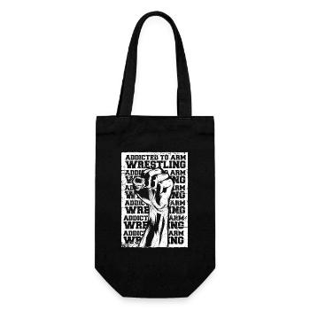 Accro aux techniques de bras de fer Bras d’exercice - Sac à bouteille - noir - Devant